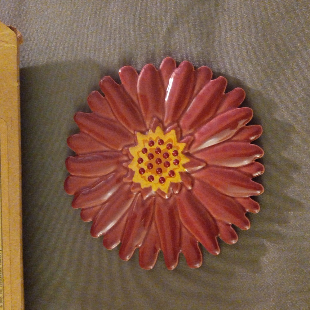 Longaberger Flower Pocket Mirror